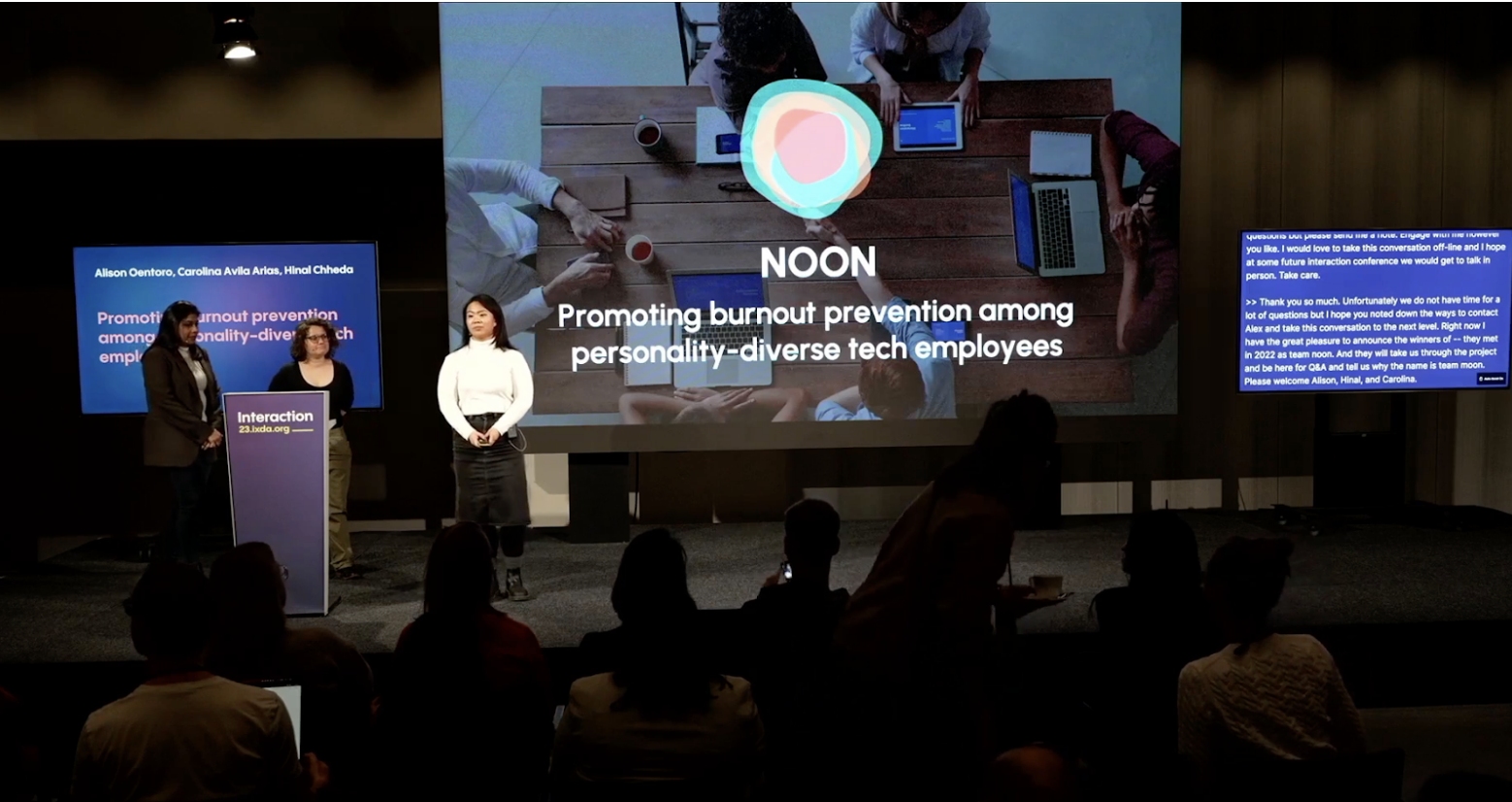 NOON presented at Interaction 23 conference